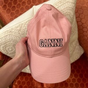 Pink Ganni Hat